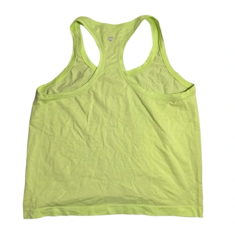 Lululemon Swiftly Tech Racerback Tank Top Neo Mint Green Size 8 Athletic Gym